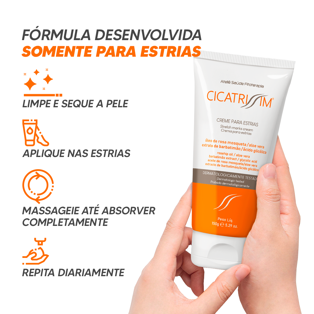 Kit Cicatrissim 2un + Hidratante 1un
