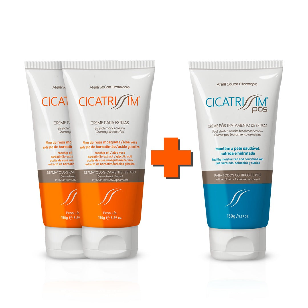 Kit Cicatrissim 2un + Hidratante 1un
