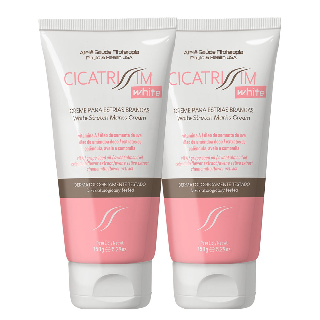 Kit CicatriSSimWhite 2un - Creme Para Estrias Brancas