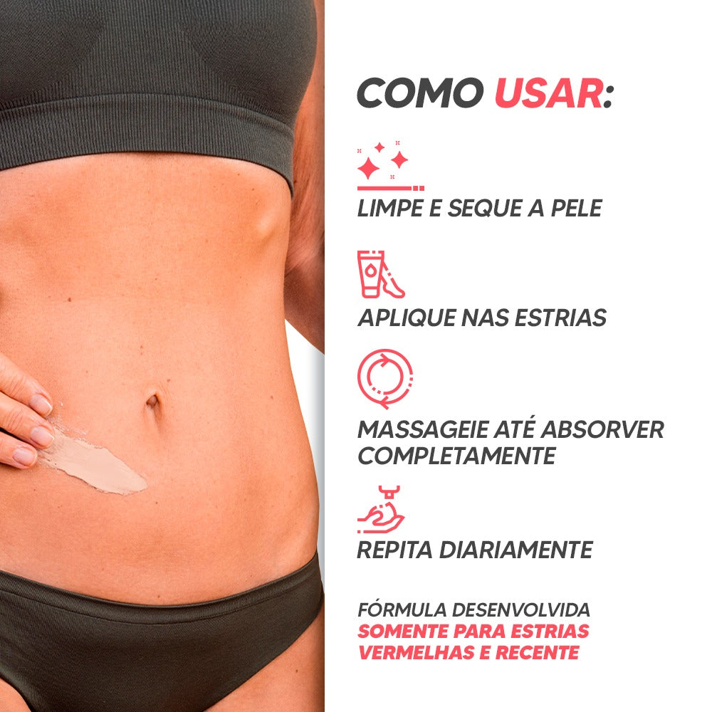 Kit CicatriSSim Red 2un - Creme para Estrias Vermelhas