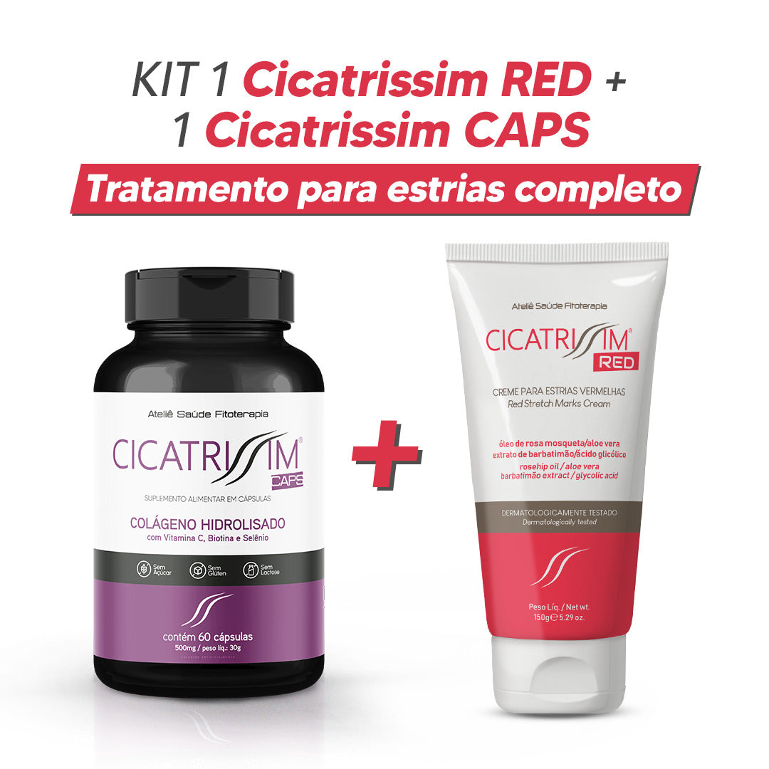 Cicatrissim Red + CicatrissimCaps 1 unidade